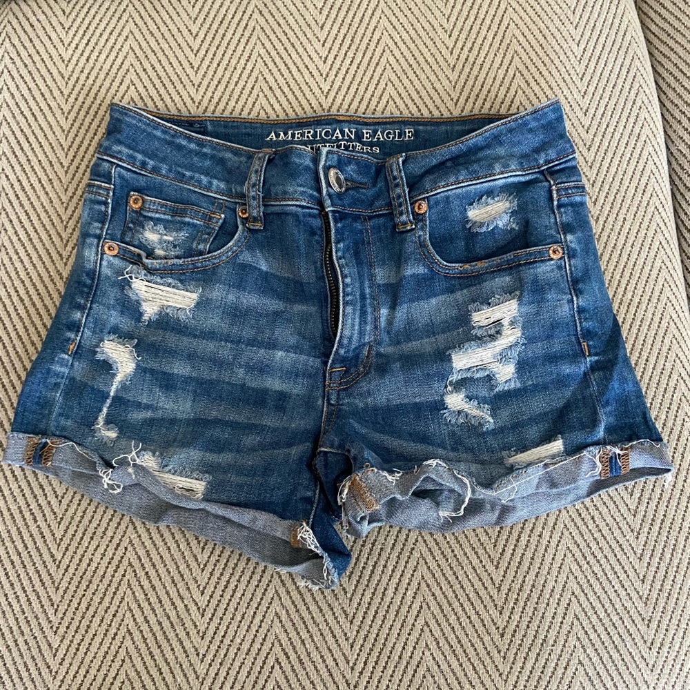 American Eagle high rise shorts